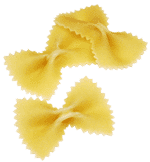 farfalle; farfallini; farfallone
