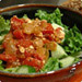 Chickpeas in Tomato Sauce with Feta and Red Wine