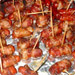 Bacon-wrapped mini-sausages