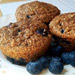 Lowfat Blueberry Bran Muffins