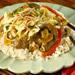 Fresh Vegetable Stir-Fry with Peppery Orange Beef