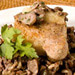 Pork Chop with Wild Rice Pilaf
