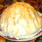 meringue ice cream dessert