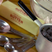 Ingredients for chocolate chip cookies