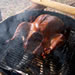 Turkey on a charcoal grill