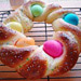 Braided Easter Egg Bread