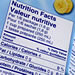 nutritional nutrition info information ingredients label