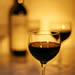 Red wine bottle