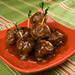 Cajun meatball appetizer