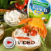 Making Veggie Bagel Smiles with Kids (Video)