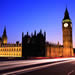 London at night