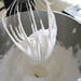 Whipping meringue