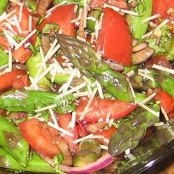 Tomato Asparagus Salad
